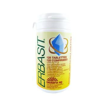 ERBASIT - sans gluten - sans lactose - 128 comprimés - Biosana 