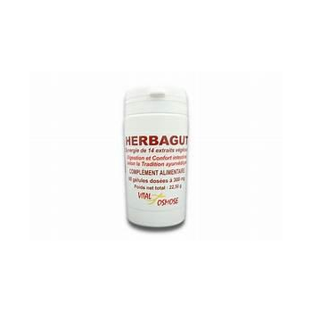 Herbagut - confort intestinal - 60 géules - VITAL OSMOSE