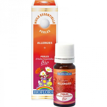 Perles d'huiles essentielles Bio - Allergies - 20 ml - Biofloral 