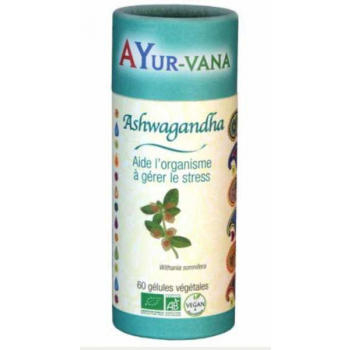 Ashwagandha Bio - 60 gélules - Ayurvana