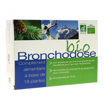Bronchodose Bio - 20 ampoules - Nutrition concept