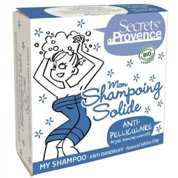 Shampoing solide Bio anti pelliculaire - 85 g -Secrets de Provence