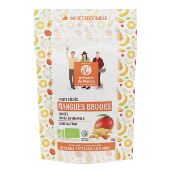 Mangues séchées Brooks bio 100g