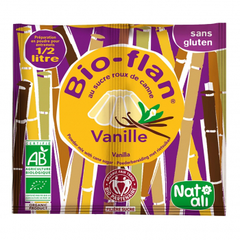 Bioflan entremet vanille 0,5l 30g bio - Nat-Ali