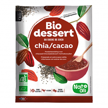 Préparation pour crème chia-cacao 70gr bio - Nat-Ali