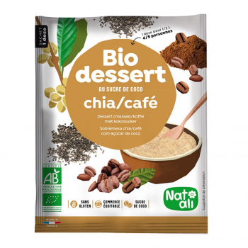 Préparation pour crème chia-café 60g bio - Nat-Ali