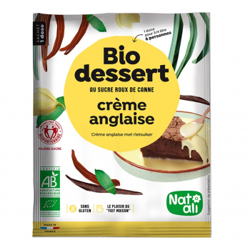 Préparation pour crème anglaise 60g bio - Nat-Ali