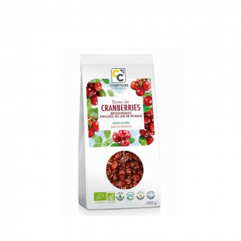 COMPTOIRS ET COMPAGNIES - Baies de cranberries bio séchées - Canneberges 400g