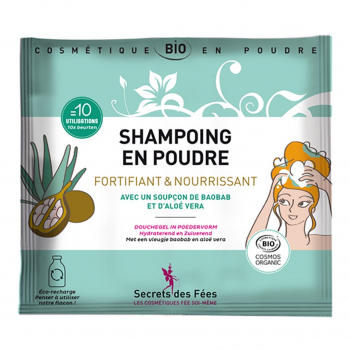 Shampoing en poudre 30g bio - Secrets des Fées