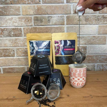 Infuseur Boule à Thé avec Pierre Naturelle