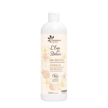 Gel douche eau des delices agrumes et fleurs blanches 500ml