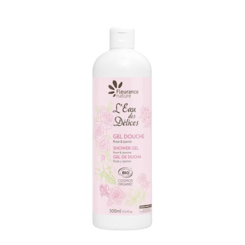 Gel douche eau des delices rose & jasmin 500ml