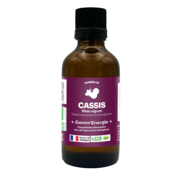 Bourgeons de Cassis 50 ml Gemm’Energie Athanor BIO