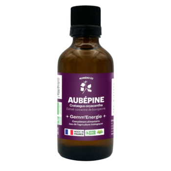 Bourgeons de aubepine 50 ml Gemm’Energie Athanor BIO
