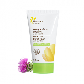 Masque detox purifiant a la bardane