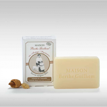 Savon Neutre au Lait de Chèvre Amande douce (sans Huile Essentielle) - MAISON BERTHE GUILHEM