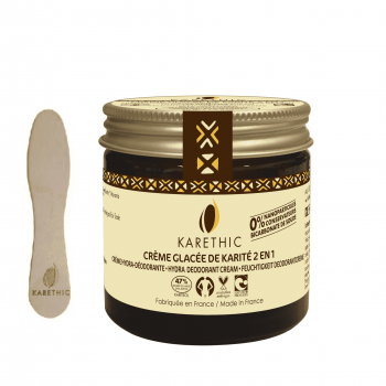 Crème Glacée de Karité 2 en 1 - Hydra Déodorante - KARETHIC