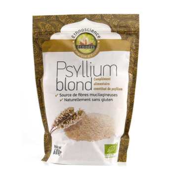 Psyllium Blond Bio Poudre 600g