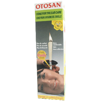 Bougies auriculaires Otosan - Dispositif médical- boîte de 2 cônes-