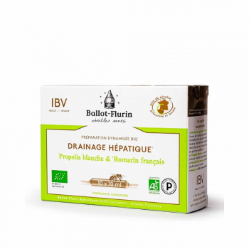 Préparation dynamisée Bio Drainage Hépatique - Ampoules - BALLOT FLURIN