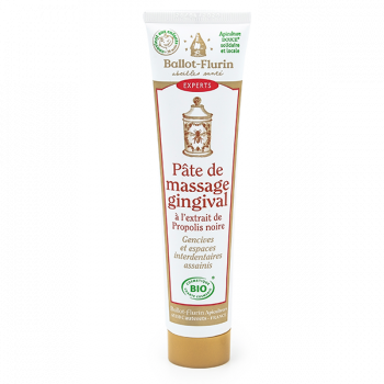 Pâte de Massage Gingival à la Propolis Noire - BALLOT FLURIN
