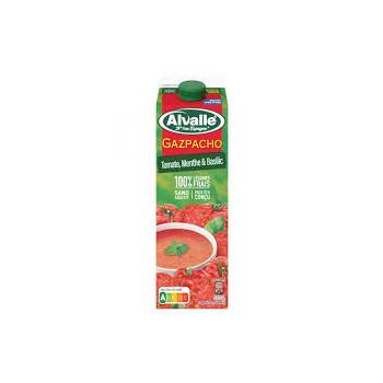 Gaspacho tomate basilic menthe 1l