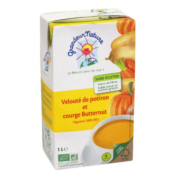 Veloute potiron courge butternut 1l