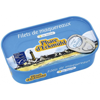 Filets de Maquereaux - 113g -Phare d'Eckmühl
