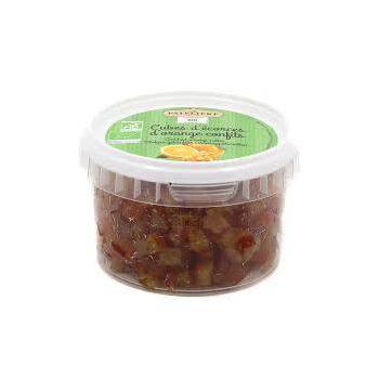 Orange ecorce confite cube 150g