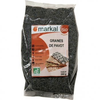 Graines de Pavot comestible Bio | 250g
