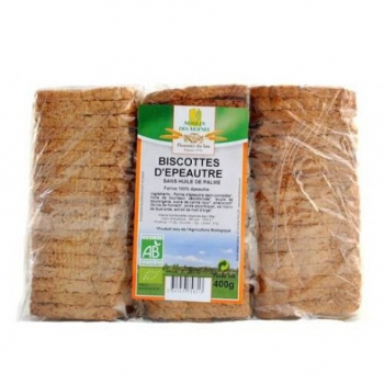 Biscottes epeautre 400g