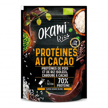 Protéine de Pois Caroube-Cacao Bio 30g - Okami