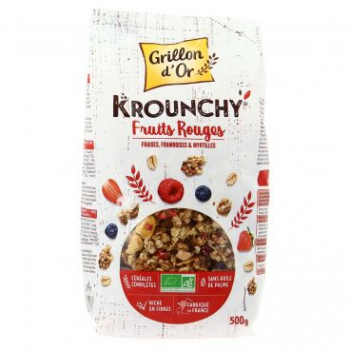 Krounchy fruits rouges 500g