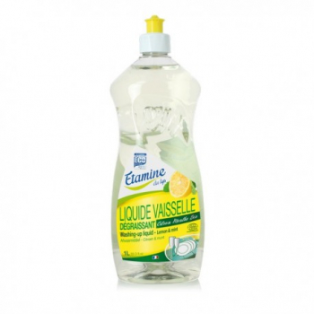 Liquide Vaisselle Dégraissant  Citron-Menthe 1L - ETAMINE DU LYS