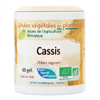 Cassis bio - 250 gélules