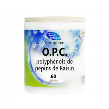 Opc de raisin (polyphénols de pépins de raisin) - 60 gélules