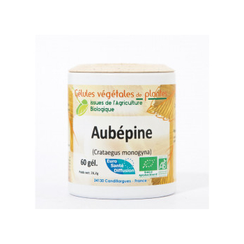 Aubepine bio 60 gelules 270mg
