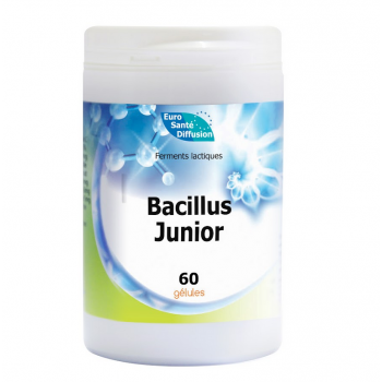 Bacillus junior - ferments lactiques - 60 gélules