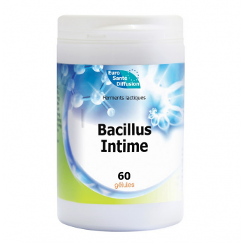 Bacillus intime - ferments lactiques - 60 gélules