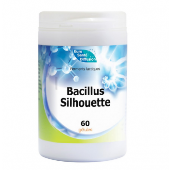 Bacillus silhouette - ferments lactiques - 60 gélules