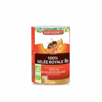 Gelée Royale Bio - Pot de 25g - SUPERDIET