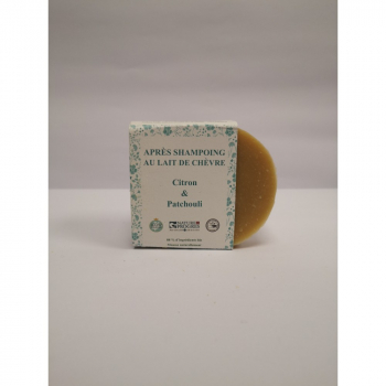Apres-shampoing solide lait de chevre 90g