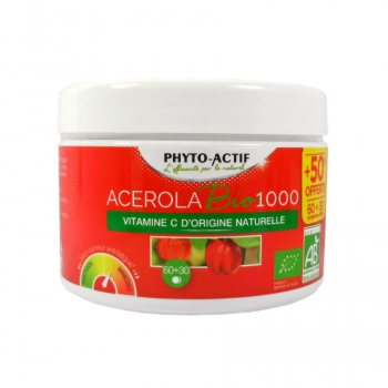 Acerola 1000 comprimes 60x2.45g+50%