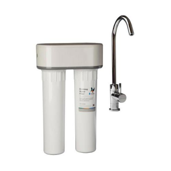 Purificateur d'eau Doulton duo-hip anti fluor sous évier avec robinet eau pure