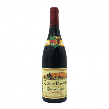 Château thivin cote de brouilly la chapelle rouge x 3 bouteilles 2019 bio  