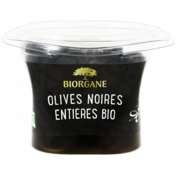 Olive noire entiere pot 250g