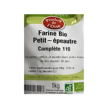 Farine de petit epeautre complete 1kg