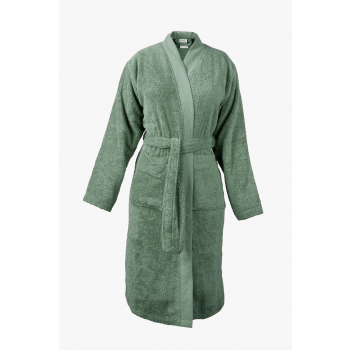 Peignoir coton 450g taille S/M fougères