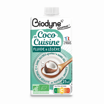 Biodyne Gourmet Coco en cuisine