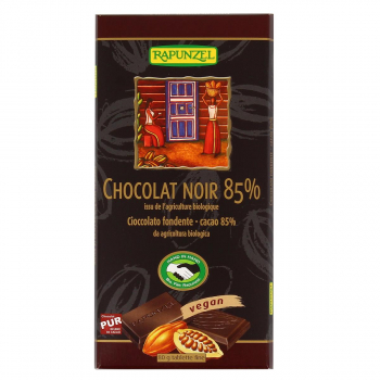 Chocolat noir 85% Végan - 80g - Rapunzel